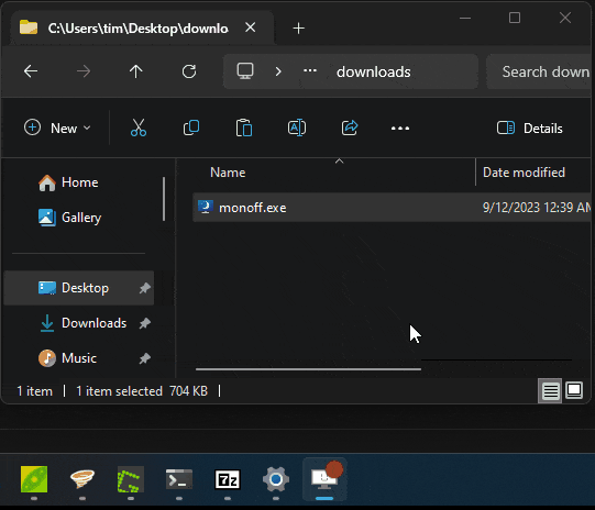 add to taskbar